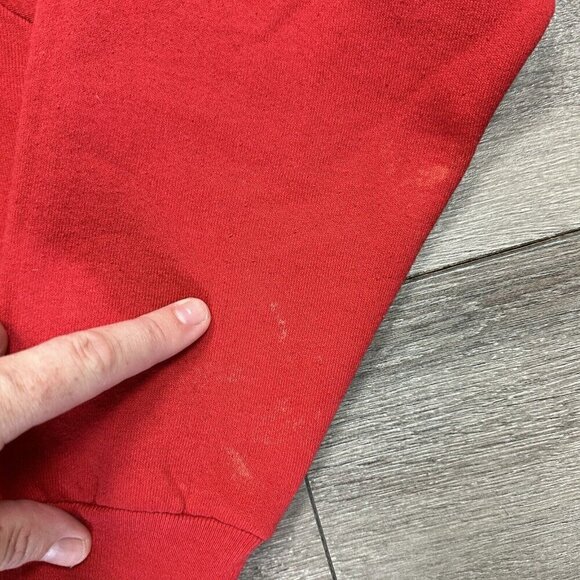 Vintage Sweater Get Your Holiday Hugs Here Christmas Womens M Peacock Boston - Picture 6 of 9